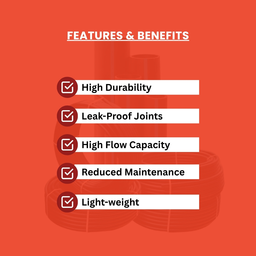 features and benefits of hdpe pipes